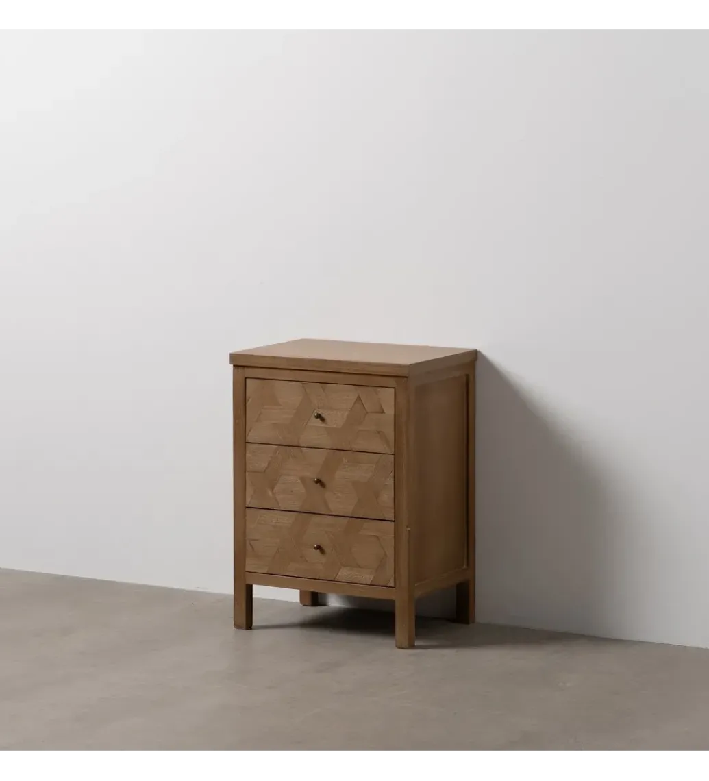 Stolik nocny BRAYAN 66 cm naturalny*Zona-Design Hot