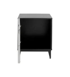 Stolik nocny CARINO 50 cm srebrna*KARE New