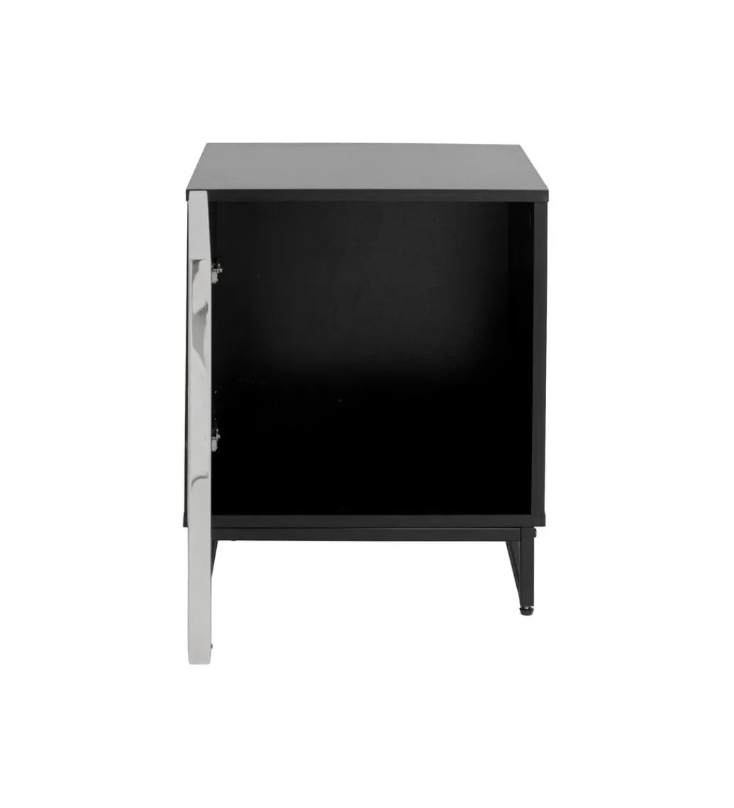 Stolik nocny CARINO 50 cm srebrna*KARE New