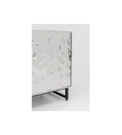 Stolik nocny CARINO 50 cm srebrna*KARE New
