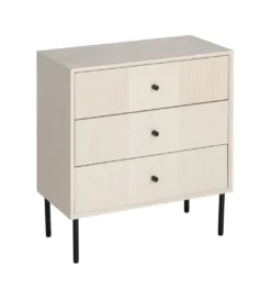 Stolik nocny ENTARADA 61 cm kremowy*Zona-Design Discount