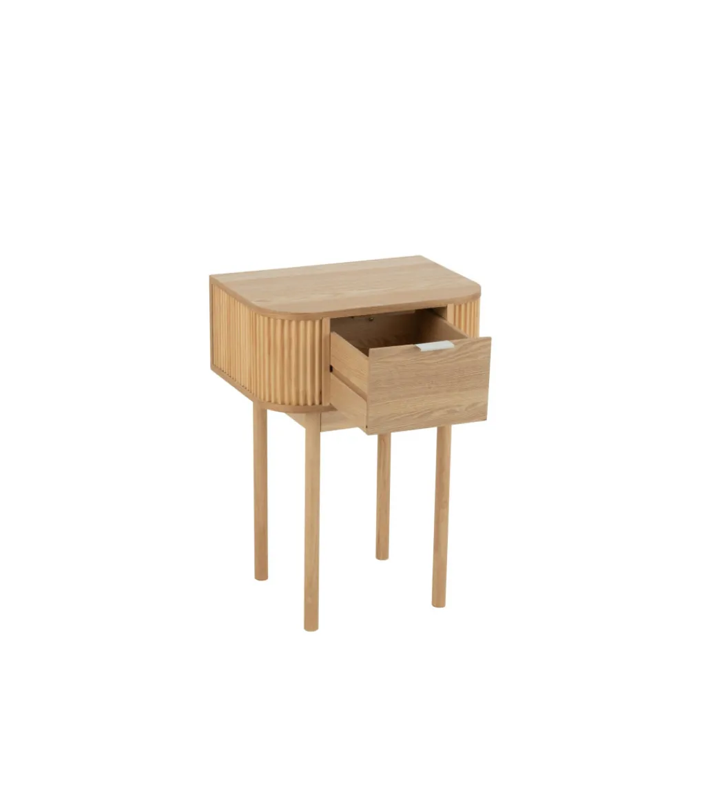 Stolik nocny GEZA 67 cm naturalny*Zona-Design Sale