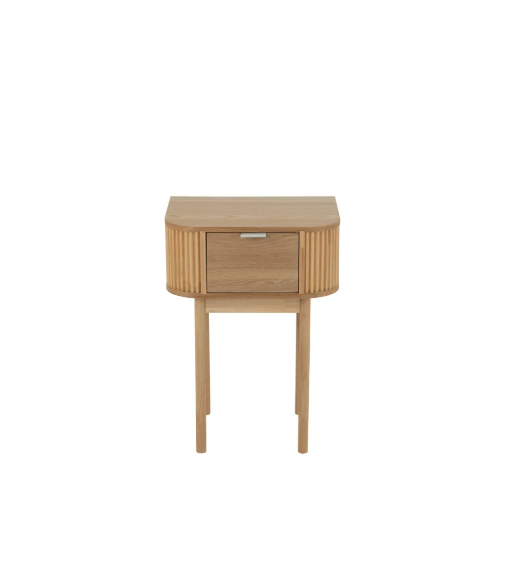 Stolik nocny GEZA 67 cm naturalny*Zona-Design Sale