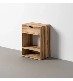 Stolik nocny KURAN 60 cm drewno teak*Zona-Design Sale