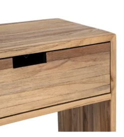 Stolik nocny KURAN 60 cm drewno teak*Zona-Design Sale