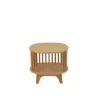 Stolik nocny LIVE 46 cm bambus naturalny*J-Line Clearance