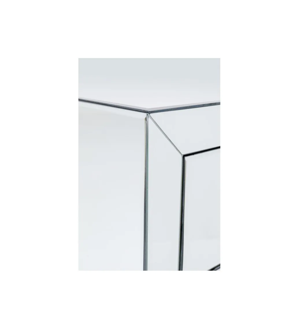 Stolik nocny LUXURY 49 cm transparentna*KARE Best