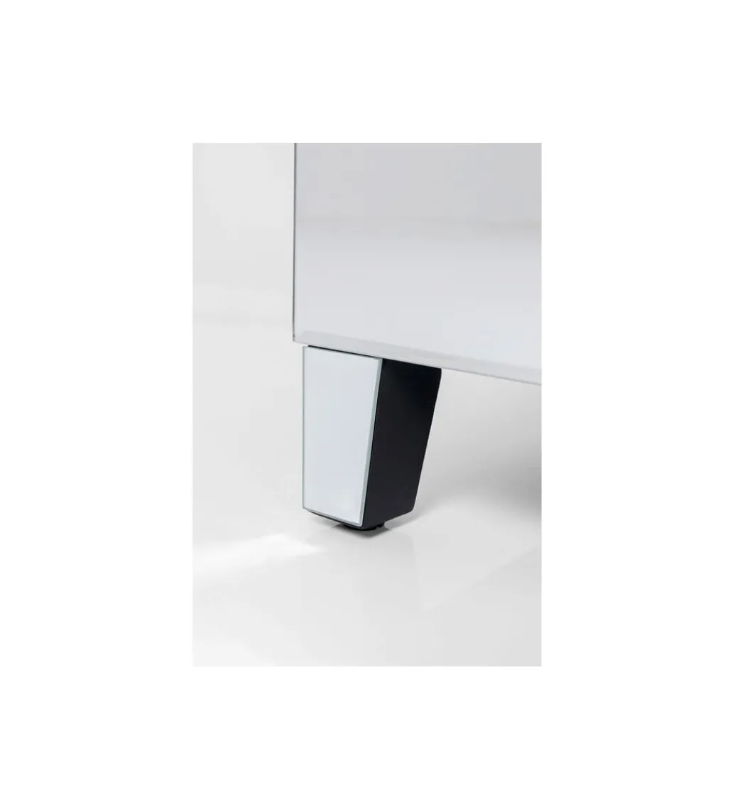 Stolik nocny LUXURY 49 cm transparentna*KARE Best
