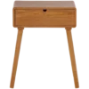 Stolik nocny NELO 54 cm naturalny*WOOOD New