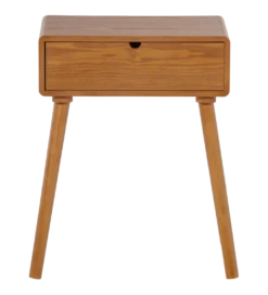 Stolik nocny NELO 54 cm naturalny*WOOOD New