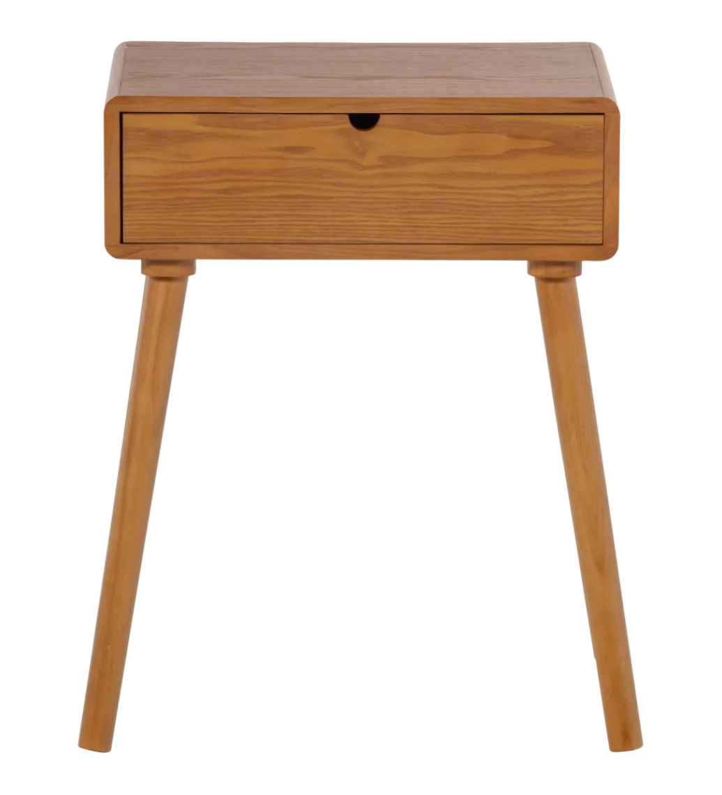 Stolik nocny NELO 54 cm naturalny*WOOOD New