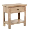 Stolik nocny NOCHENEZ 48 cm naturalny*Exclusivas Outlet