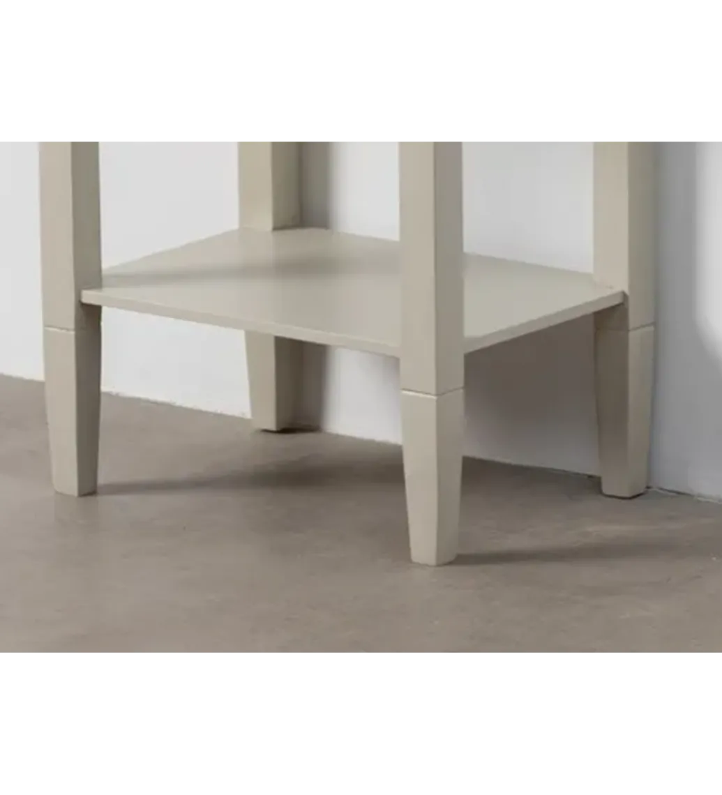Stolik nocny REID 40 cm jasnoszary*Zona-Design