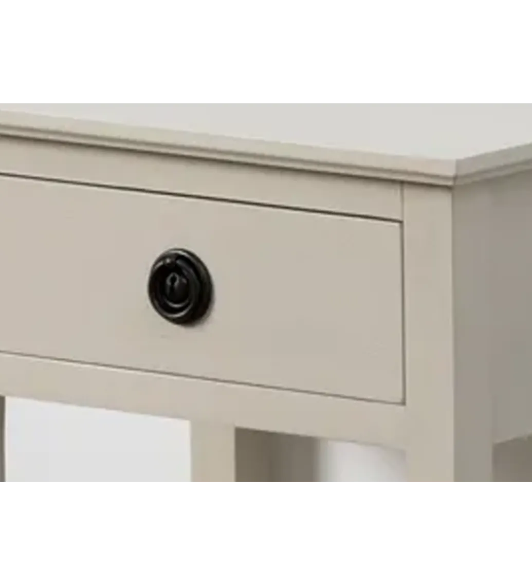 Stolik nocny REID 40 cm jasnoszary*Zona-Design