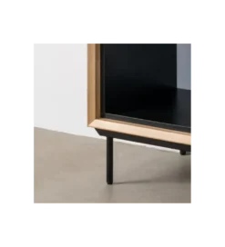 Stolik nocny SINTRA 70 cm drewno kauczuk naturalna*Zona-Design Sale