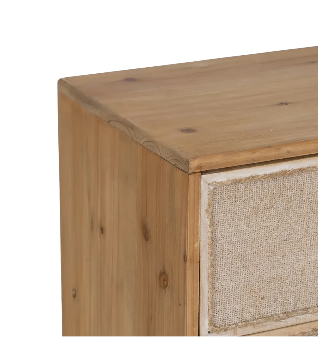 Stolik nocny WARTUM 76 cm naturalny*Zona-Design Sale