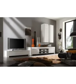 Stolik Pod TV AMALFI 190 Cm Biały*MCA Linia Włoska New