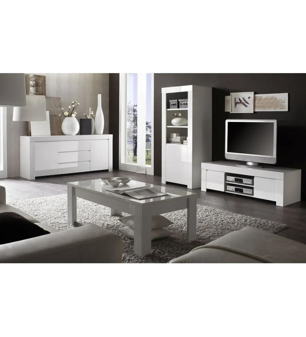 Stolik Pod TV AMALFI 190 Cm Biały*MCA Linia Włoska New