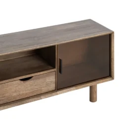 Stolik pod TV AMY 150 cm drewno kauczuk*Zona-Design Clearance