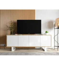 Stolik pod Tv Apollo B II 150 cm biały*Polski Design ML Discount
