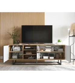 Stolik pod Tv Apollo 150 cm antracytowy*Polski Design ML