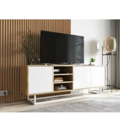 Stolik pod Tv Apollo 150 cm biały*Polski Design ML Sale