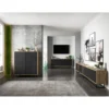 Stolik pod Tv Apollo III 150 cm antracytowy*Polski Design ML Online