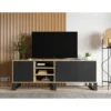 Stolik pod Tv Apollo III 150 cm czarny*Polski Design ML Sale