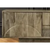 Stolik pod TV ART DECO 200 cm drewno mango szary*Invicta Interior Best