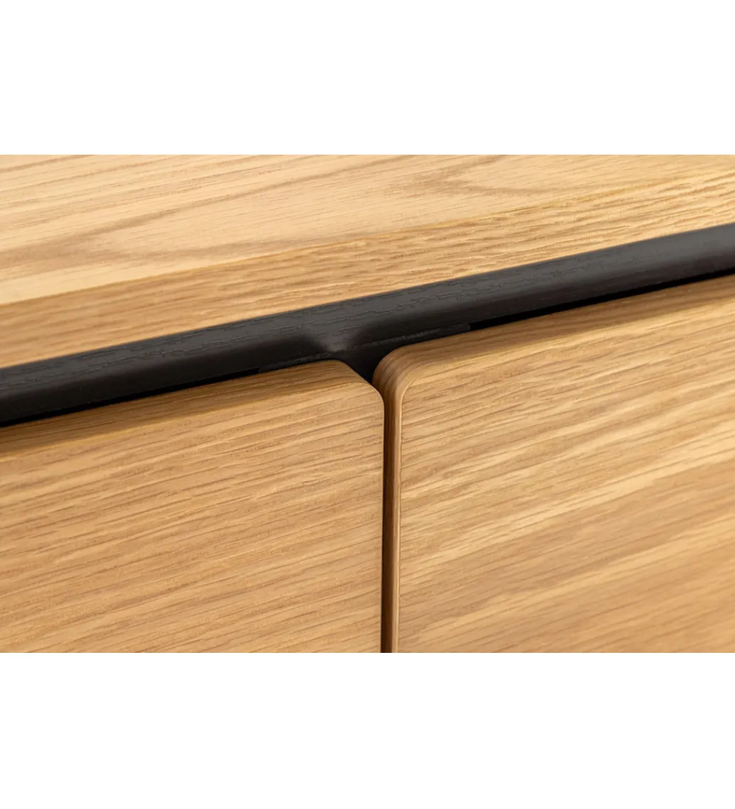 Stolik pod TV ATELIER 200 cm kolor naturalnego dębu*Invicta Interior Discount