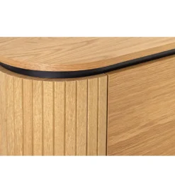Stolik pod TV ATELIER 160 cm kolor naturalnego dębu*Invicta Interior - przedsprzedaż Hot