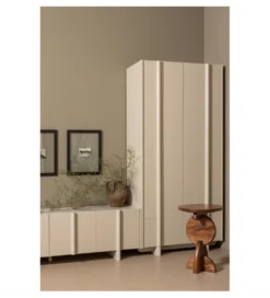 Stolik pod TV BASU 200 cm drewno sosny dust*WOOOD Sale