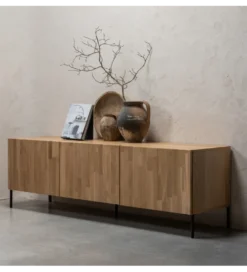 Stolik pod TV BONO 180 cm drewno jesion naturalny*WOOOD New