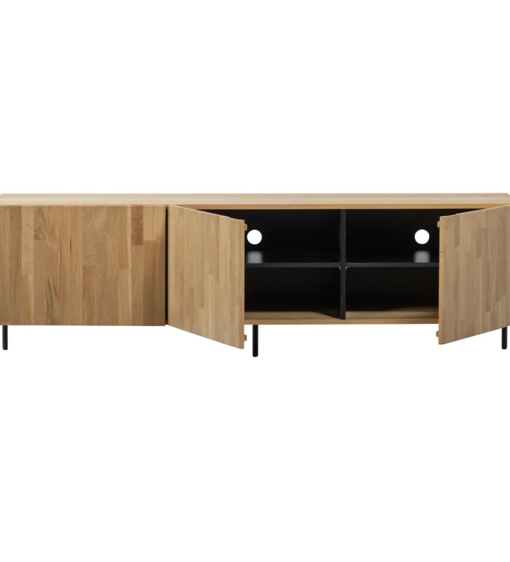 Stolik pod TV BONO 180 cm drewno jesion naturalny*WOOOD New