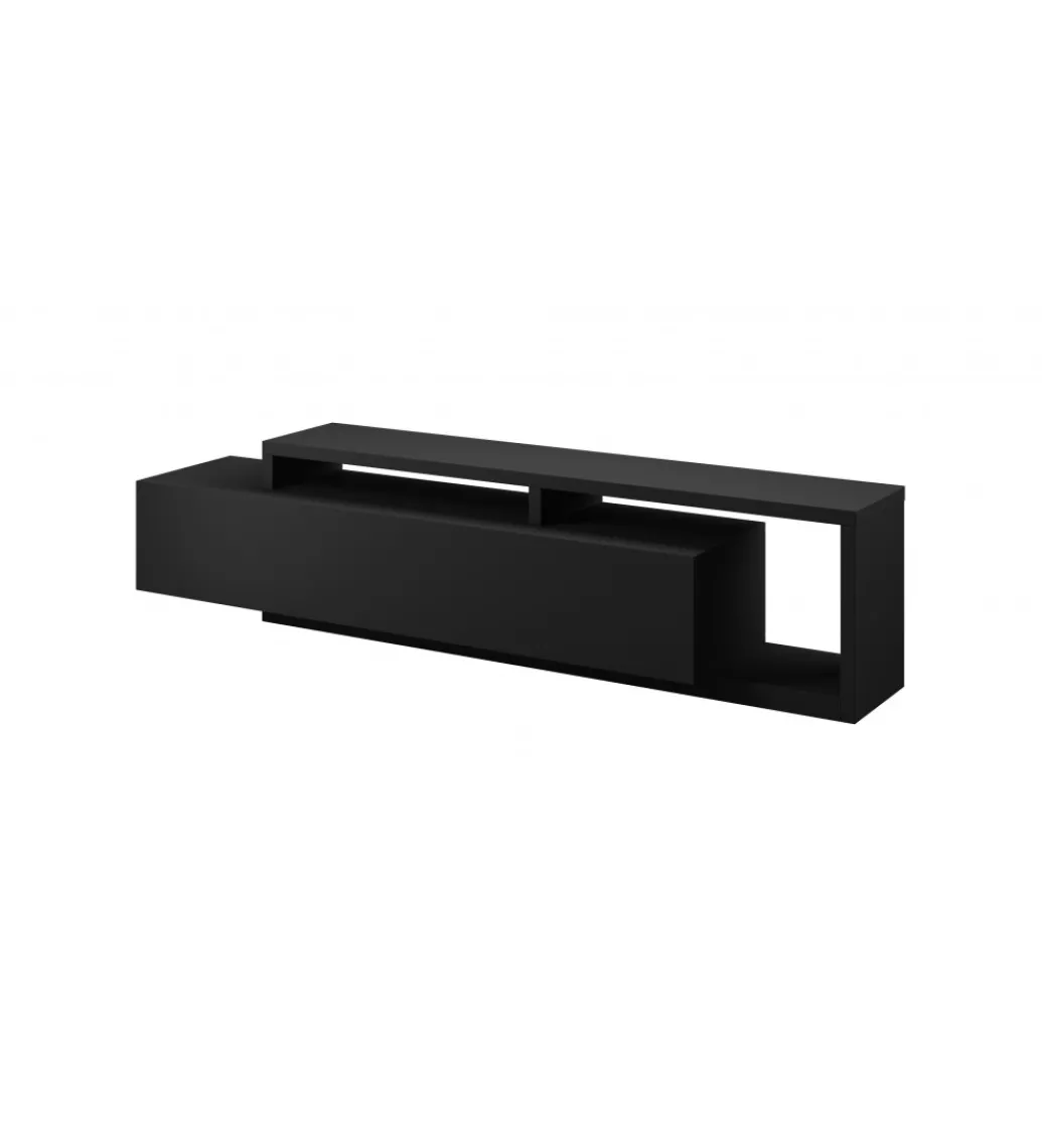 Stolik pod TV BOTA 219 cm czarny*Helvetia New