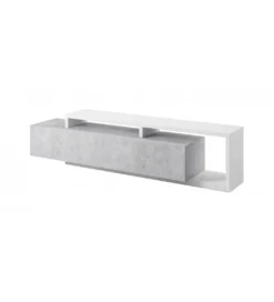 Stolik pod TV BOTA 219 cm w optyce betonu*Helvetia New