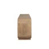 Stolik pod TV BRIX MORGAN 130 cm drewno mango naturalna*LF-Design Outlet