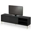 Stolik pod TV BULLET 180 cm czarny*Halmar Online