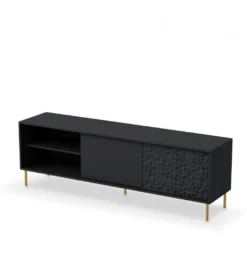 Stolik pod TV BULLET 180 cm czarny*Halmar Online