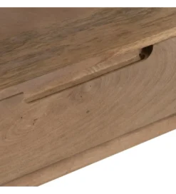 Stolik pod TV BURNIE drewno mango*Zona-Design Best