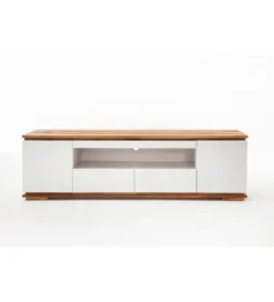 Stolik pod TV CHIARO 200 cm biało kremowa*MCA Clearance