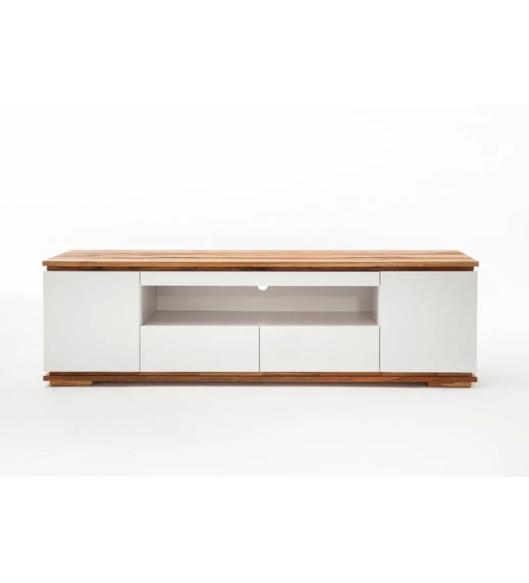 Stolik pod TV CHIARO 200 cm biało kremowa*MCA Clearance