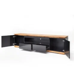 Stolik pod TV CHIARO 200 Cm Czarny*MCA New