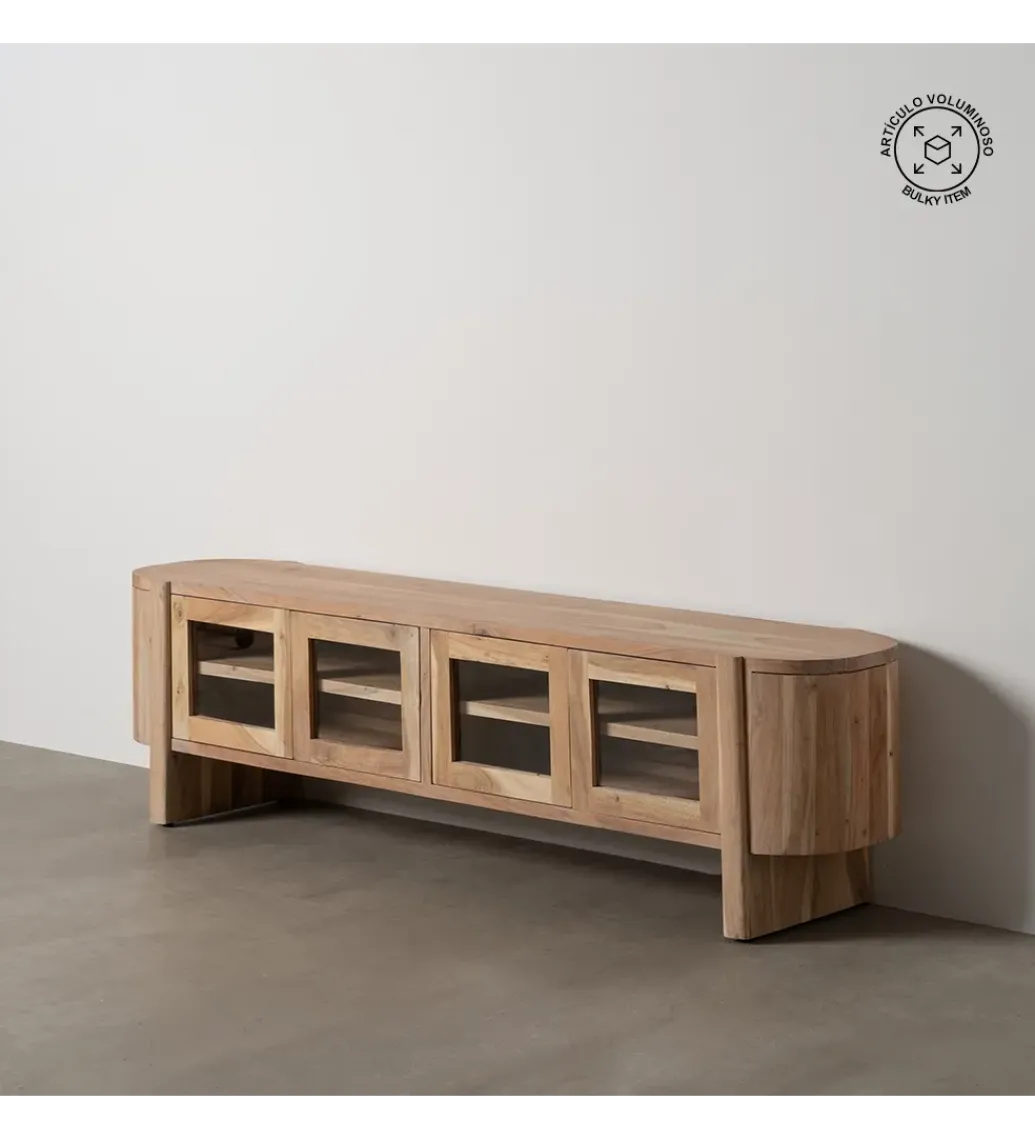 Stolik pod TV CREEL 180 cm drewno mango*Zona-Design Hot
