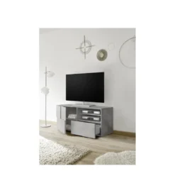 Stolik Pod TV DAMA 122 Cm w optyce betonu*MCA Linia Włoska Discount