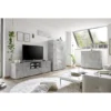 Stolik pod TV DAMA 181 cm w optyce betonu*MCA Linia Włoska Best