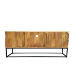 Stolik pod TV DAVIDE Scorpion 160 Cm drewno mango brąz*Invicta Interior Clearance