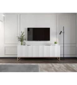 Stolik pod Tv ELPIS 150 cm biały*Polski Design ML Sale