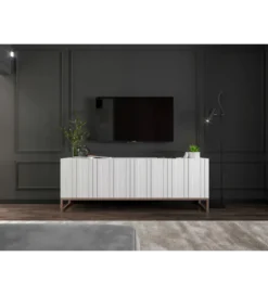 Stolik pod Tv ELPIS 150 cm biały*Polski Design ML Sale