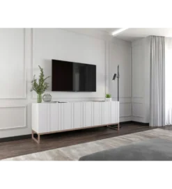 Stolik pod Tv ELPIS 150 cm biały*Polski Design ML Sale